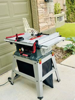 Craftsman 15AMP 10” Table Saw With Extra Blade