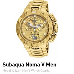 Invicta Subaqua Noma V Men’s Watch