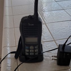 A boat's walkie talkie