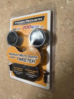 Tweeters 200 watts max Power Acoustik