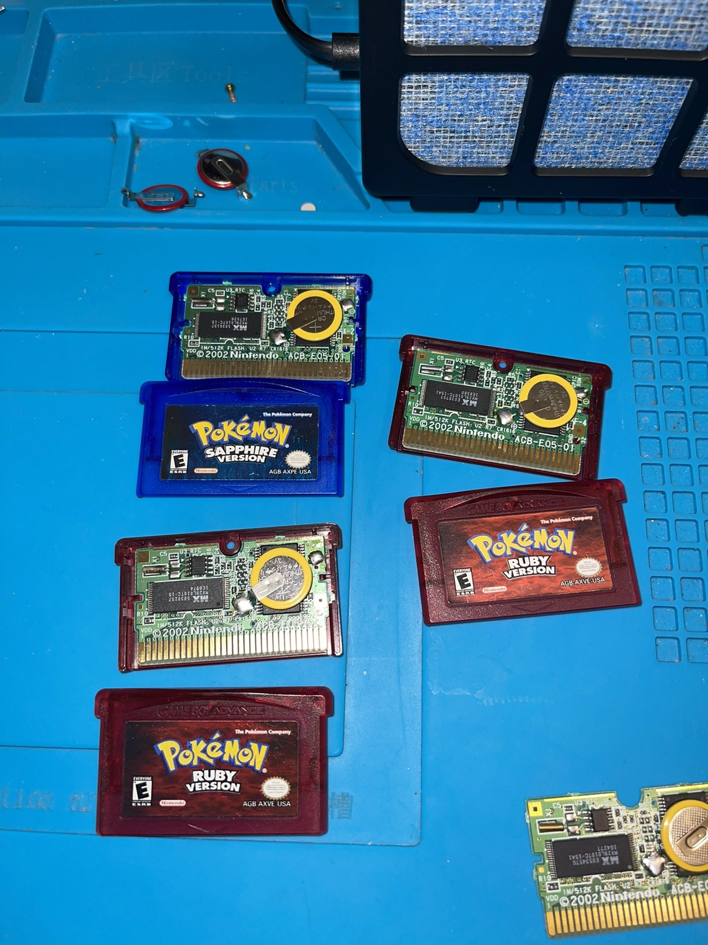 Pokémon Game Battery Replacements 