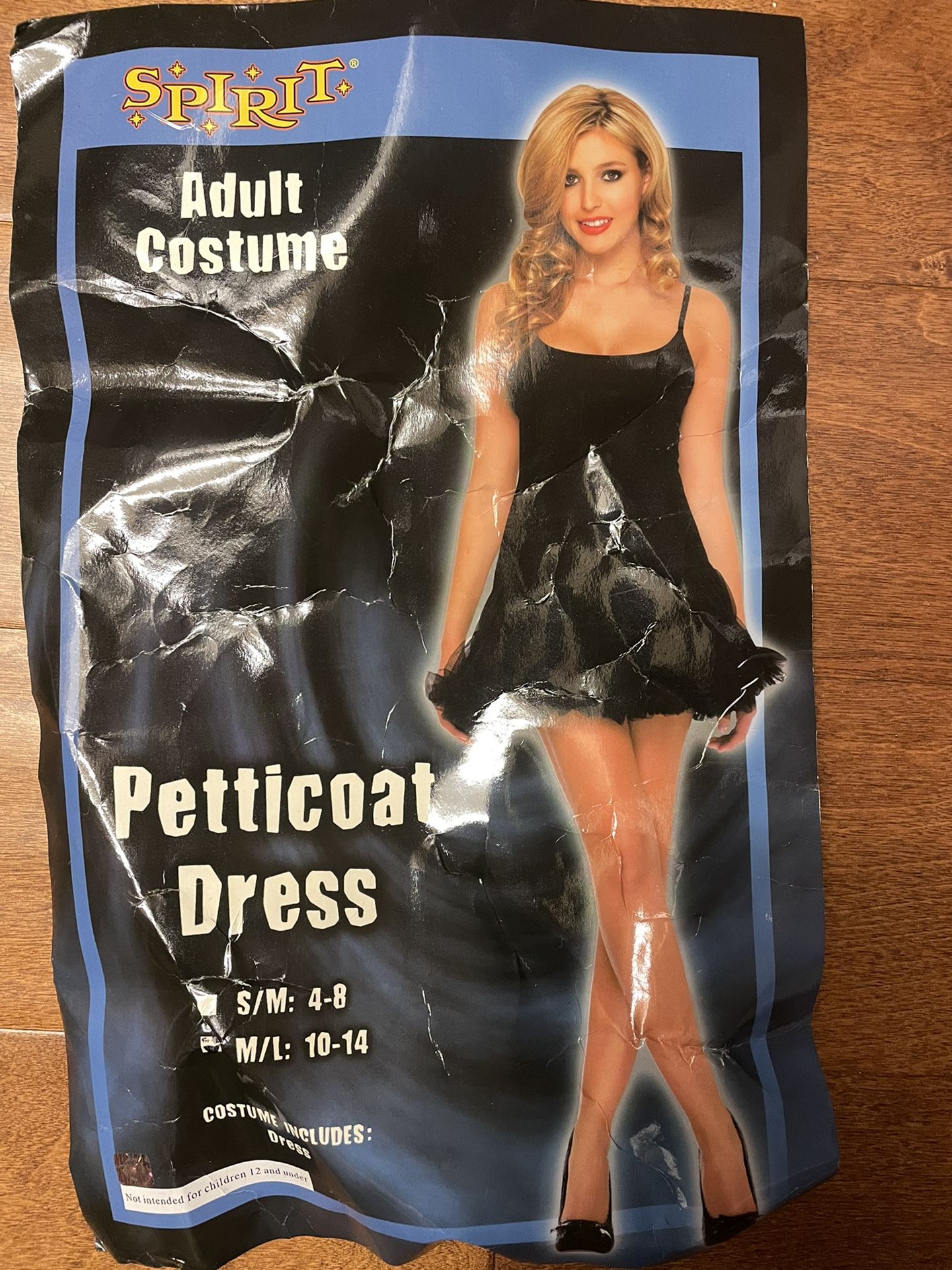 Adult Petticoat Dress Size M/L 10-14
