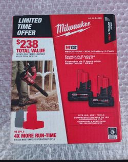 Milwaukee M12 Battery Pack..$120..Firm On Price... Brand New... First Come First Served..