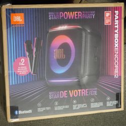 JBL PartyBox Encore 2 Portable Party Speaker with 2 Mics