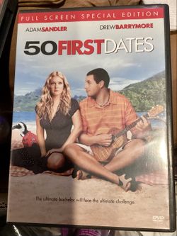 50 FIRST DATES FULL SCREEN SPECIAL EDITION DVD WITH MUSIC VIDEOS+DELETED SCENES