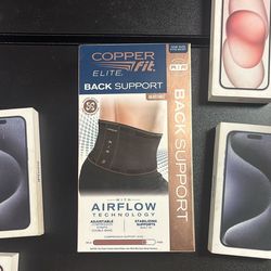 Copper Elite Back Support