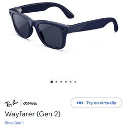 Meta Rayban Wayfarer Gen 2