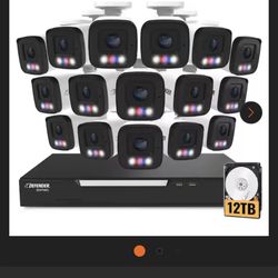 16 Channel Sercurity Camera And Ring Camera For Sale