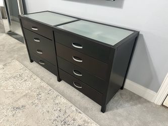 Dresser - Frost Glass Top - $150