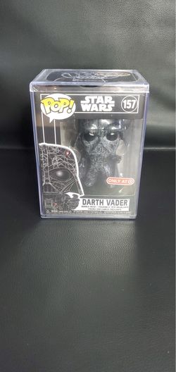 Funko POP! Star Wars: Darth Vader #157 Art Series Target Excl New Factory Sealed