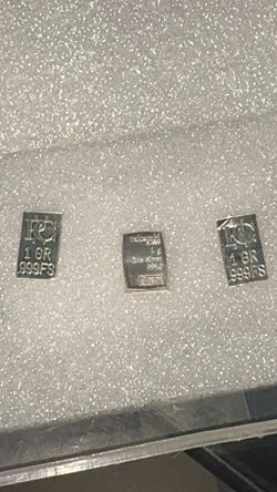 Slabs of 99.99 pure sliver
