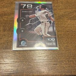 San Francisco Giants James Tibbs III 2025 Topps Bowman Scouts Top 100