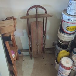 Antique Snow Sled