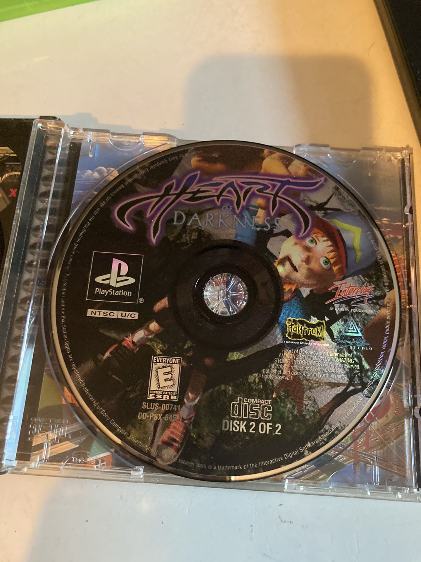 Heart Of Darkness Disc 2of2 PlayStation 1