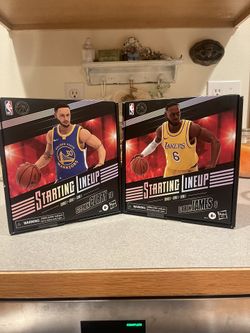 Starting Lineup LeBron James And Stephen Curry