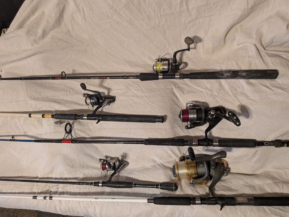 Used Fishing Rods And Reels