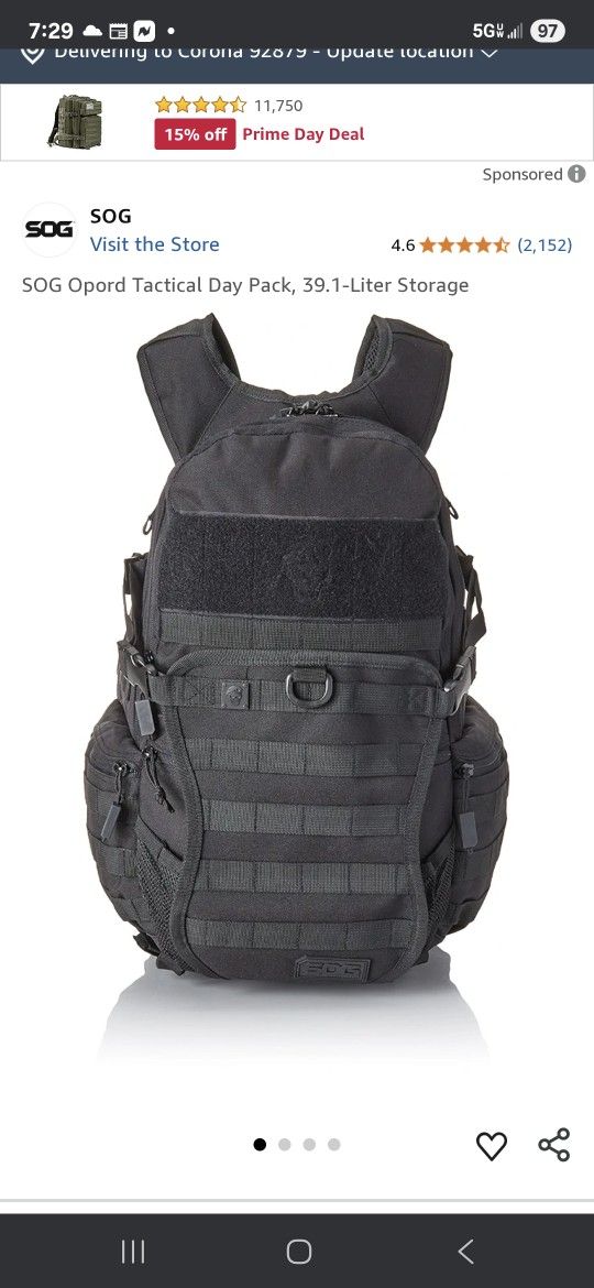 SOG Opord Tactical Backpack