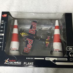 Dickie Toys RARE Collectible Red Bull Air Race. Plane And Pylons