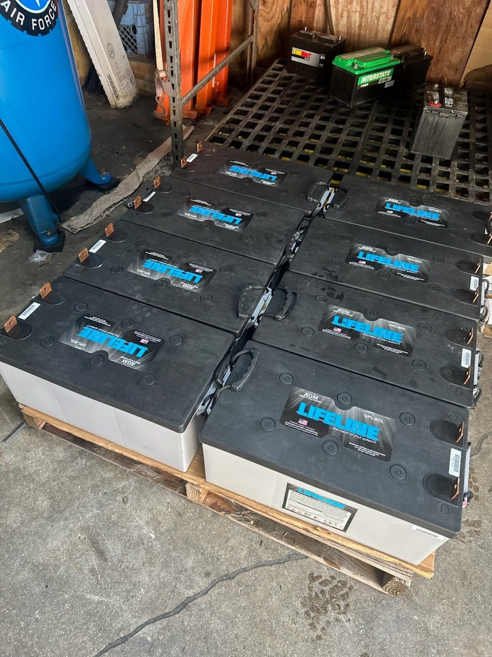 Lifeline GPL-8DL AGM 8d Batteries