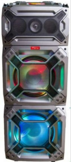 Bluetooth speaker SD card,slot USB port,FM radio,microphone included for karaoke