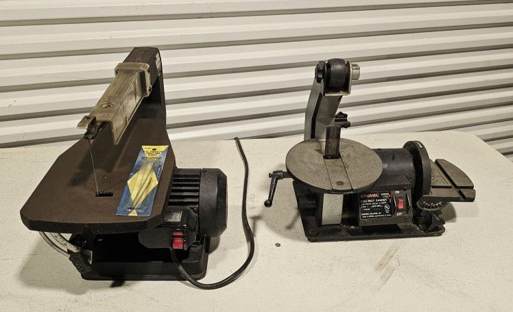 Disc/belt Sander And Scroll Saw