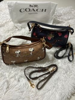 Coach x Peanuts Snoopy Signature Crossbody Bag