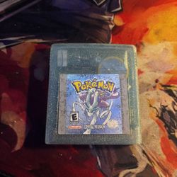 Pokémon Crystal (Game Boy Color) Authentic