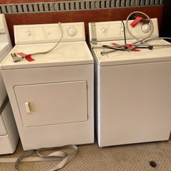 Washer/dryer Electric Stove Side By Side Refrigerator 