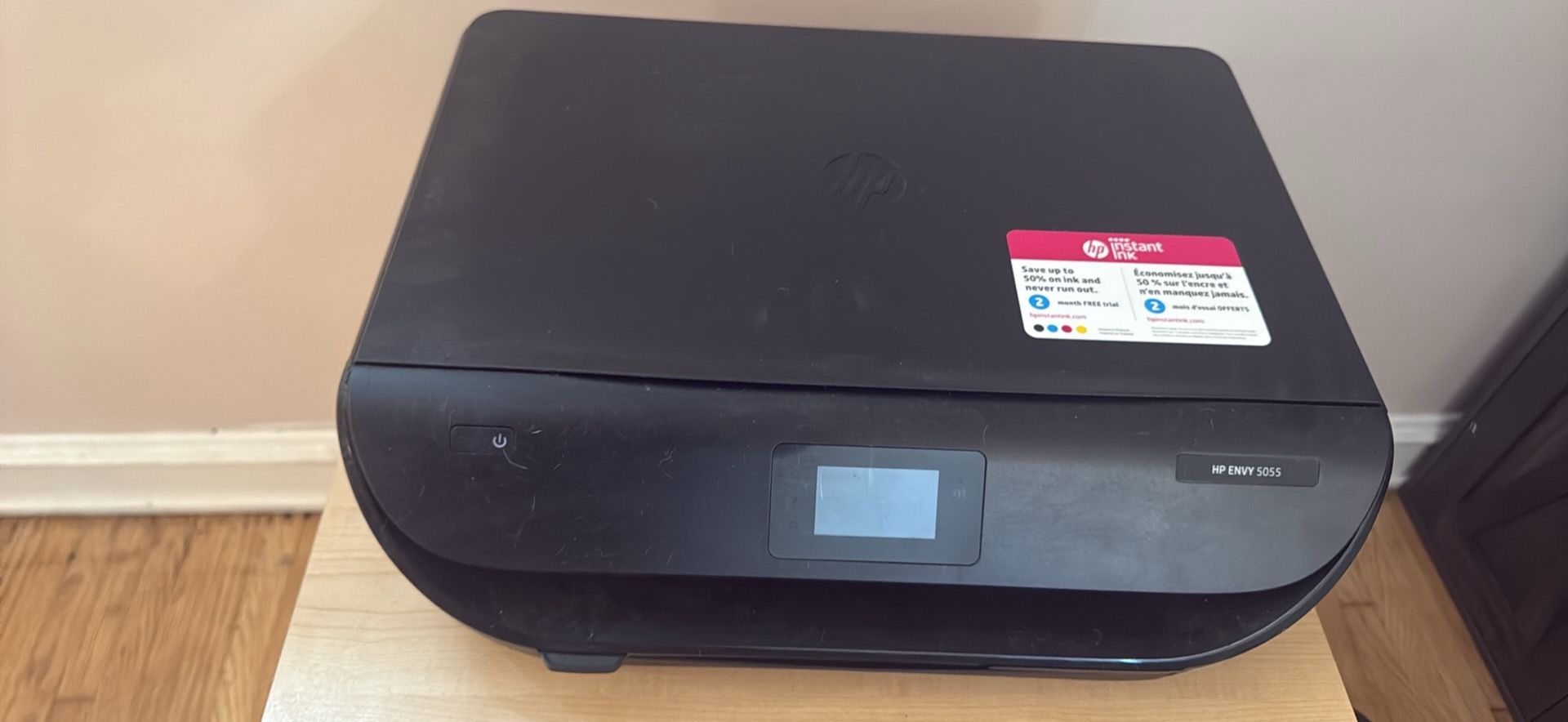 HP 5055 printer— 3 Ink Cartridges Included 