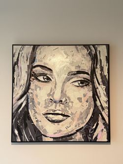 Portrait Canvas Cool Fashion Painting Art