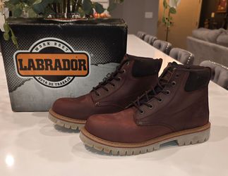 Labrador Steel Toe Work Boots – Men's Size 10