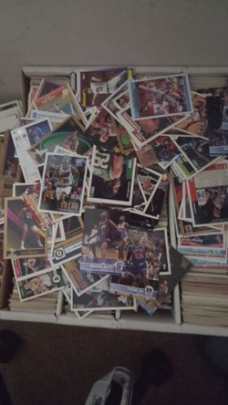 Unsorted sportscards