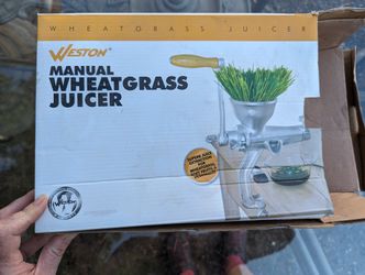 Weston Manual Wheatgrass Juicer