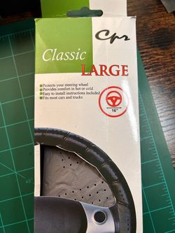 Steering wheel cover
