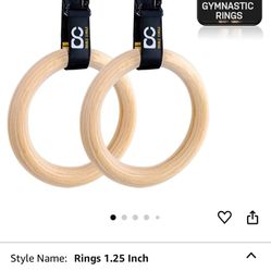 4.8 4.8 out of 5 stars (2,147) Double Circle Wood Gymnastics Rings with Quick Adjust Numbered Straps and Exercise Videos Guide - Full Body Workout Rin