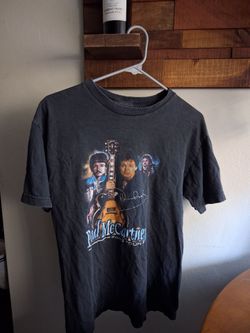 Vintage 2005 Paul McCartney Tour Shirt Size M