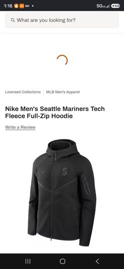 Nike Seattle Mariners Tech Fleece Full-Zip Hoodie