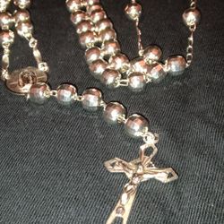 Rosary  925MEX Sterling  (Plata)
