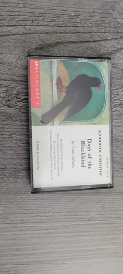 "Days of the Blackbird" audiobook cassette tape by Tomie dePaola.