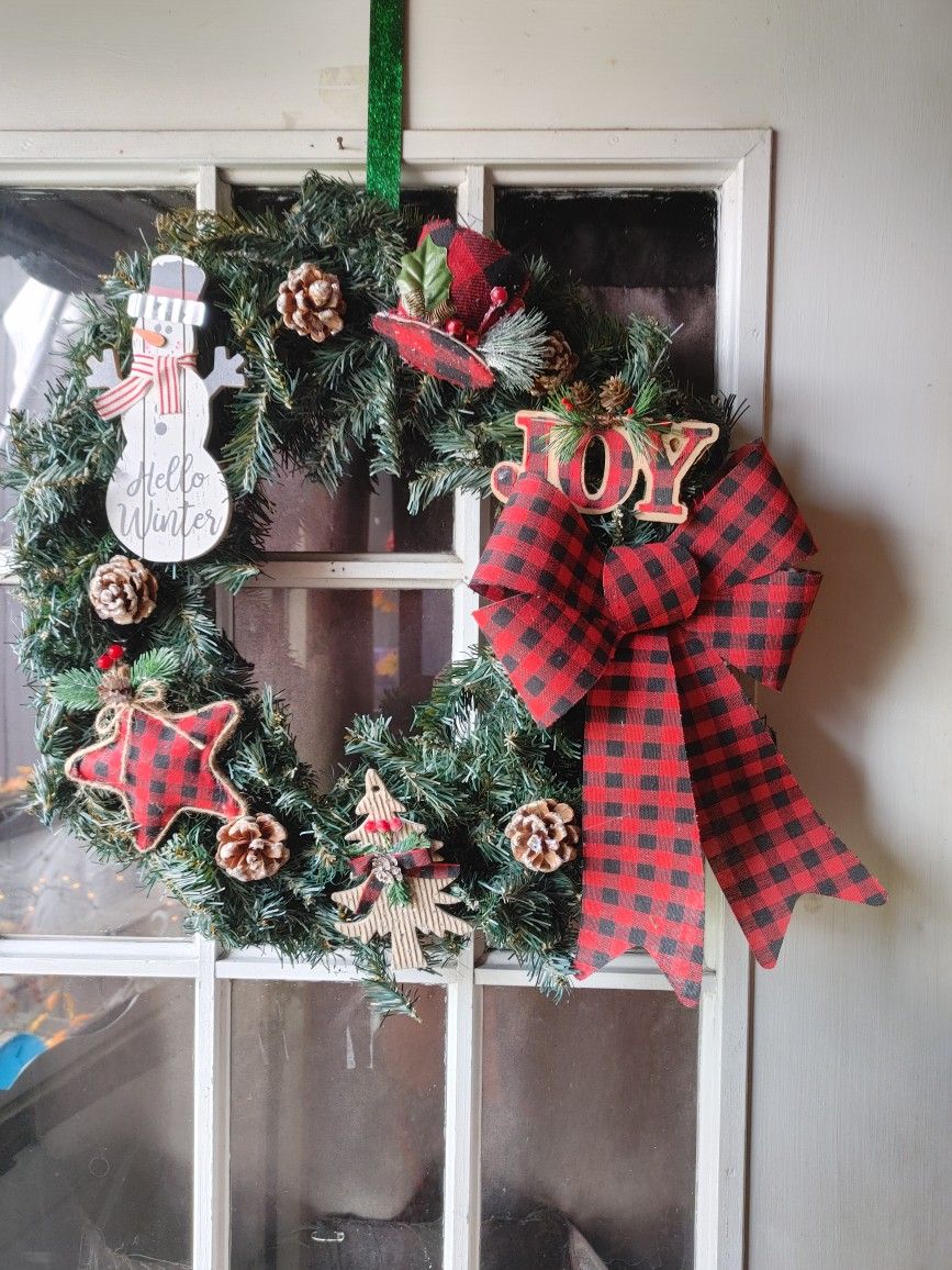 Handcrafted Christmas Wreath