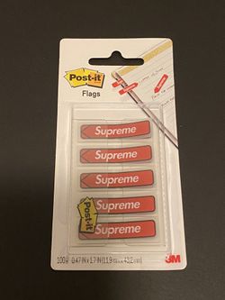Supreme Post it flags
