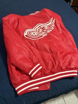 Red Wings Leather Jacket