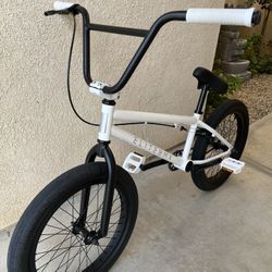 Elite Bmx Bike White 20 Inch