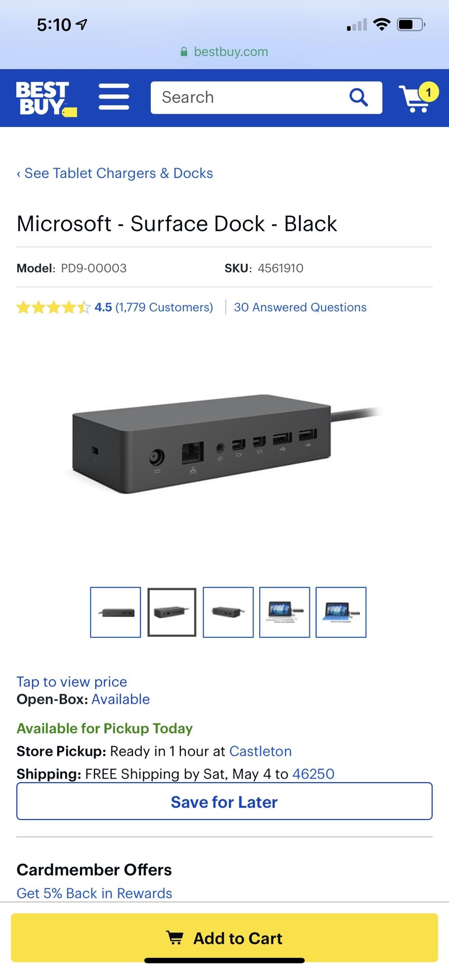 Microsoft- surface dock