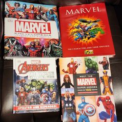 4 Marvel Books For $20