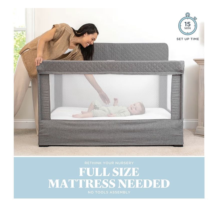 Brand new, in box. Baby Delight Lunaire Full Size Crib