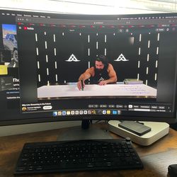 Samsung 27” Curved Monitor (T55 Series) – Full HD 1080p – 75Hz – HDMI – AMD FreeSync