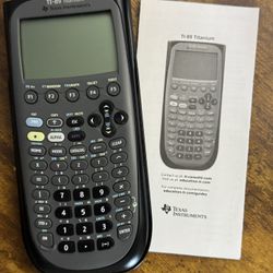 TI-89 Titanium Graphing Calculator - Excellent Condition