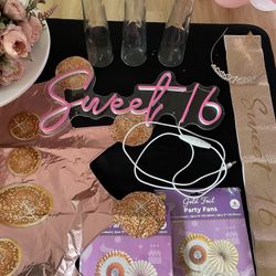 Sweet Sixteen Party Decorations
