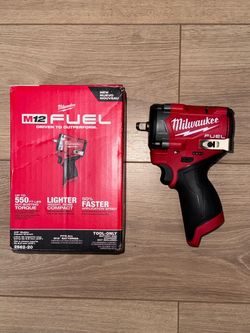 Milwaukee M12 3/8 Stubby NEW